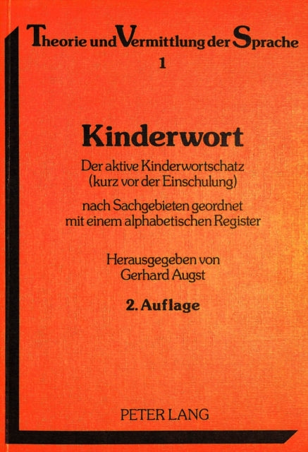 Book cover of: Kinderwort
