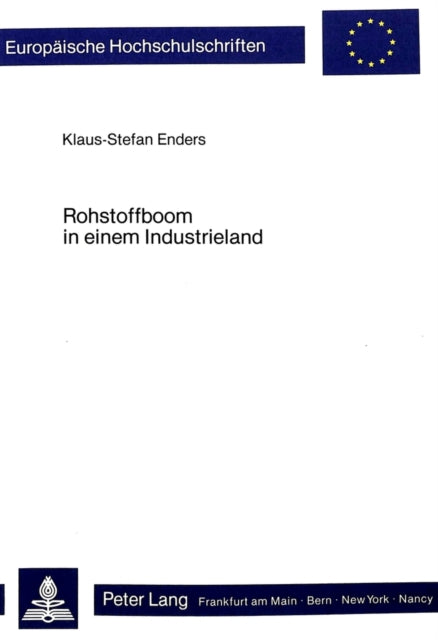Book cover of: Rohstoffboom in einem Industrieland