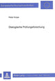 Book cover of: Dialogische Pruefungsforschung