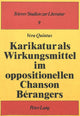 Book cover of: Karikatur als Wirkungsmittel im oppositionellen Chanson Berangers
