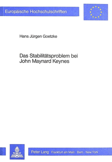 Book cover of: Das Stabilitaetsproblem bei John Maynard Keynes
