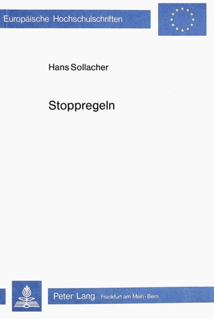 Book cover of: Stoppregeln