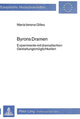 Book cover of: Byrons Dramen. By: Maria Verena Gilles