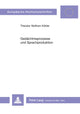 Book cover of: Gedaechtnisprozesse und Sprachproduktion