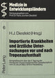 Book cover of: Importierte Krankheiten und aerztliche Untersuchungen vor und nach Tropenaufenthalt