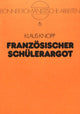 Book cover of: Franzoesischer Schuelerargot