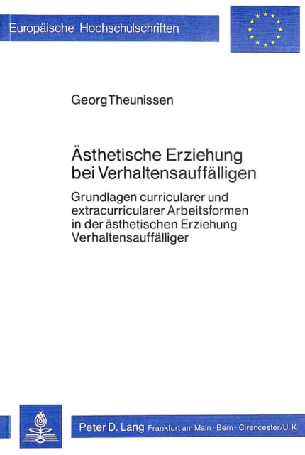 Book cover of: Aesthetische Erziehung bei Verhaltensauffaelligen