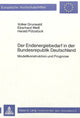Book cover of: Der Endenergiebedarf in der Bundesrepublik Deutschland