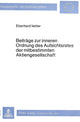 Book cover of: Beitraege zur inneren Ordnung des Aufsichtsrates der mitbestimmten Aktiengesellschaft