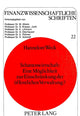Book cover of: Schattenwirtschaft: eine Moeglichkeit zur Einschraenkung der oeffentlichen Verwaltung?