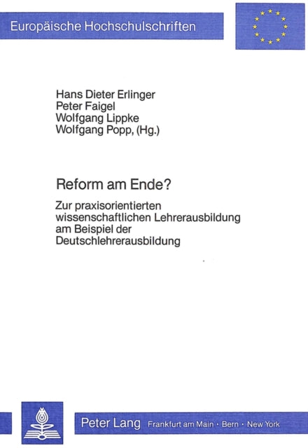 Book cover of: Reform am Ende?
