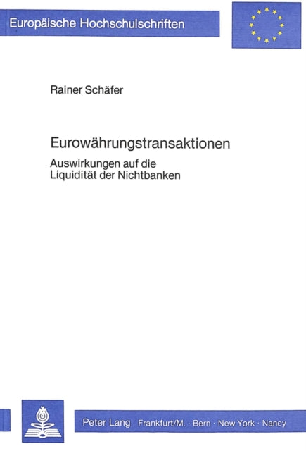 Book cover of: Eurowaehrungstransaktionen