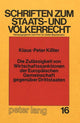 Book cover of: Die Zulaessigkeit von Wirtschaftssanktionen der europaeischen Gemeinschaft gegenueber Drittstaaten