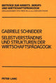 Book cover of: Selbstverstaendnis und Strukturen der Wirtschaftspaedagogik