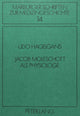 Book cover of: Jacob Moleschott als Physiologe