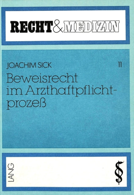 Book cover of: Beweisrecht im Arzthaftpflichtprozess