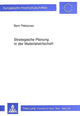 Book cover of: Strategische Planung in der Materialwirtschaft