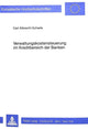 Book cover of: Verwaltungskostensteuerung im Kreditbereich der Banken