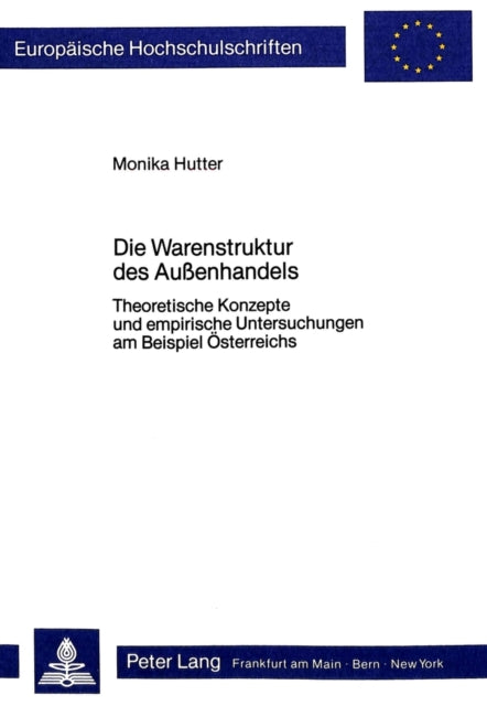Book cover of: Die Warenstruktur des Aussenhandels