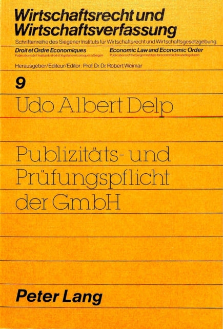Book cover of: Publizitaets- und Pruefungspflicht der GmbH