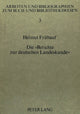 Book cover of: Die «Berichte zur deutschen Landeskunde»