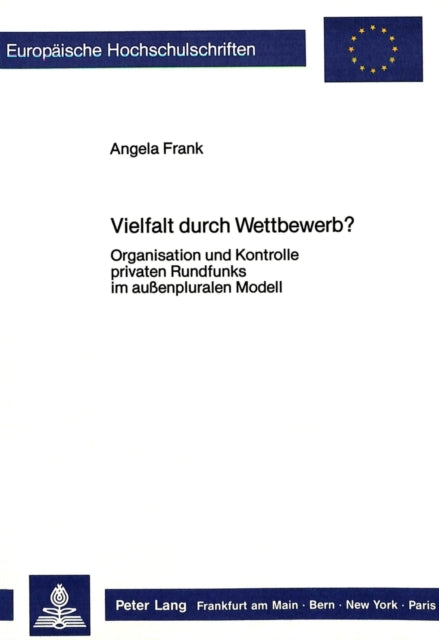 Book cover of: Vielfalt durch Wettbewerb?