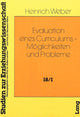Book cover of: Evaluation eines Curriculums - Moeglichkeiten und Probleme
