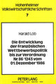 Book cover of: Die Entwicklung der franzoesischen Wettbewerbspolitik bis zur Verordnung Nr. 86-1243 vom 01. Dezember 1986