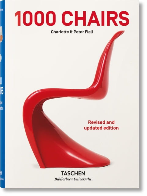 1000 Chairs. Revised and updated edition 9783836563697 Charlotte & Peter Fiell