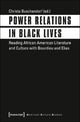 Book cover of: Power Relations in Black Lives – Reading African American Literature and Culture with Bourdieu and Elias