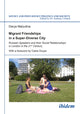 Book cover of: Migrant Friendships in a Super-Diverse City. By: Darya Malyutina