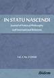 Book cover of: In Statu Nascendi. By: Piotr Pietrzak