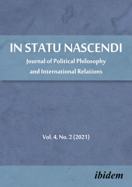 Book cover of: In Statu Nascendi. By: Piotr Pietrzak