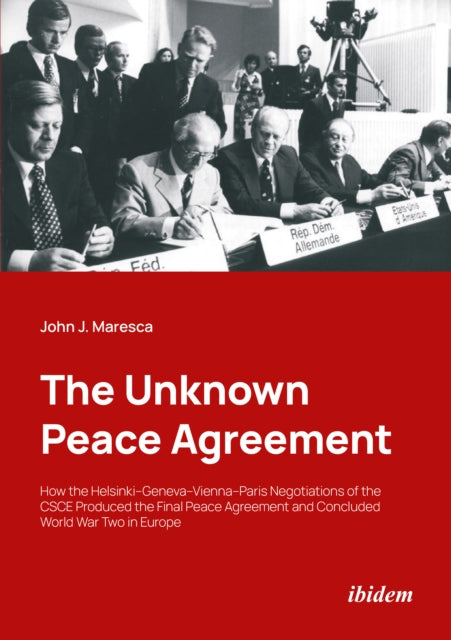 Book cover of: Unknown Peace Agreement. By: John Maresca