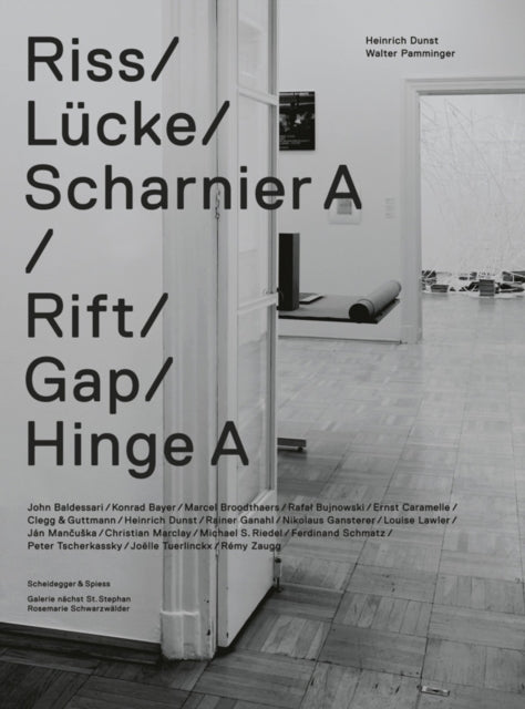 Book cover of: Rift  Gap  Hinge A. By: Heinrich Dunst