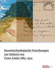 Book cover of: Kunsttechnologische Forschungen Zur Malerei Von Cuno Amiet 1883-1914. By: Karoline Beltinger