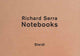 Book cover of: Richard Serra. By: Richard Serra