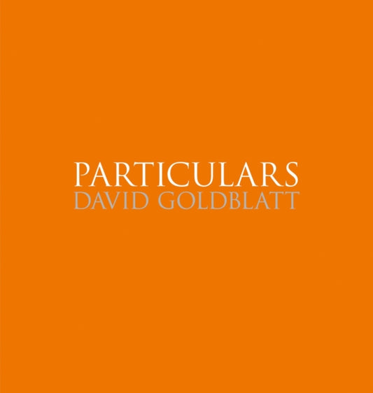 Book cover of: David Goldblatt