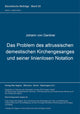 Book cover of: Das Problem des altrussischen demestischen Kirchengesanges und seiner linienlosen Notation. By: Johann Von Gardner