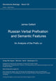 Book cover of: Russian Verbal Prefixation and Semantic Features