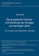 Book cover of: Die sowjetische Kolchos- und Dorfprosa der fuenfziger und sechziger Jahre