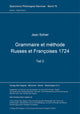 Book cover of: Grammaire et methode Russes et Francoises 1724. Teil 2. By: Jean Sohier