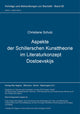 Book cover of: Aspekte der Schillerschen Kunsttheorie im Literaturkonzept Dostoevskijs