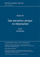 Book cover of: Das slavische Lehngut im Albanischen