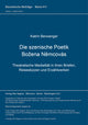 Book cover of: Die szenische Poetik Bozena Nemcovas
