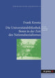 Book cover of: Die Universitaetsbibliothek Bonn in Der Zeit Des Nationalsozialismus. By: Frank Krosta