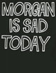 Book cover of: Morgan Is Sad Today
