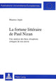 Book cover of: La fortune litteraire de Paul Nizan