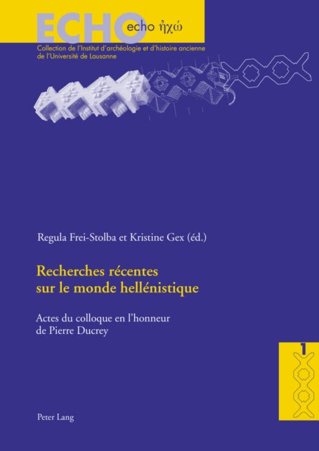 Book cover of: Recherches recentes sur le monde hellenistique