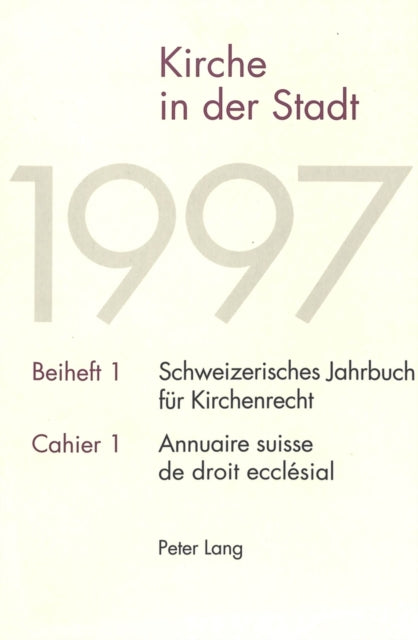 Book cover of: Kirche in der Stadt